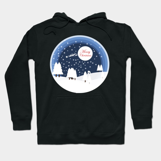 Christmas Santa Claus Special Hoodie by satyam012